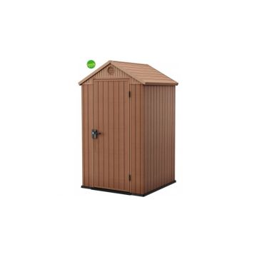 Magazia de grădină din plastic Keter Darwin 4x4,118cm x 117cm, cod 259006, maro