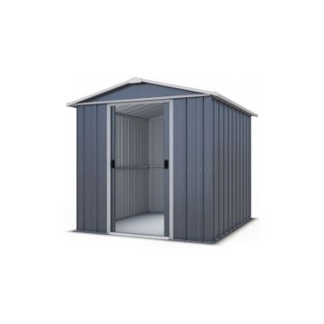Magazie metalica de gradina Yardmaster, 202 x 217 x 189cm, Antracit